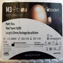 M3 Path File (16*2%) (3 pcs per blister) 25mm